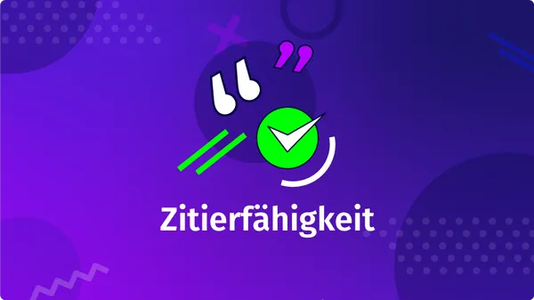 Ab wann ist ein Text zitierfähig?