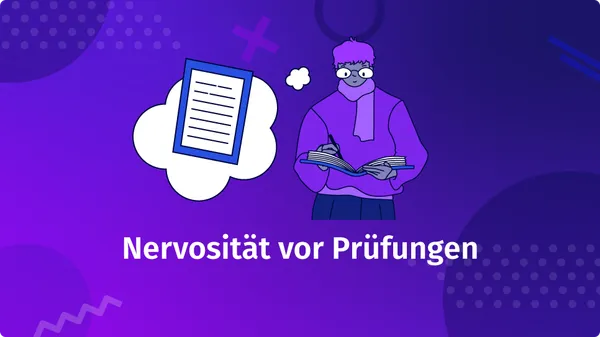 Umgang mit Nervosität vor Prüfungen: Grübeln stoppen