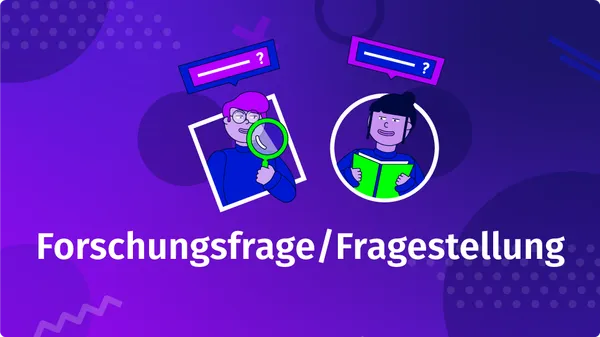 Unterschied zwischen Forschungsfrage und Fragestellung